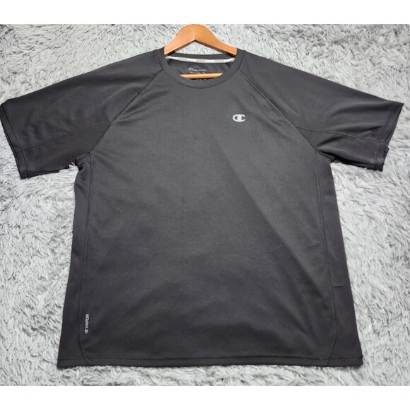Champion Vapor Shirt Mens Size XL Black Athletic Performance Lightweight Tee - Picture 1 of 9